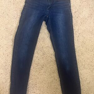 Lauren Conrad Dark Wash Skinny Jeans - Classic Blue 4 Tall